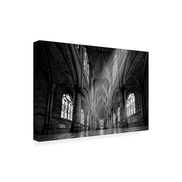 Jackson Carvalho 'Old Church' Canvas Art,16x24